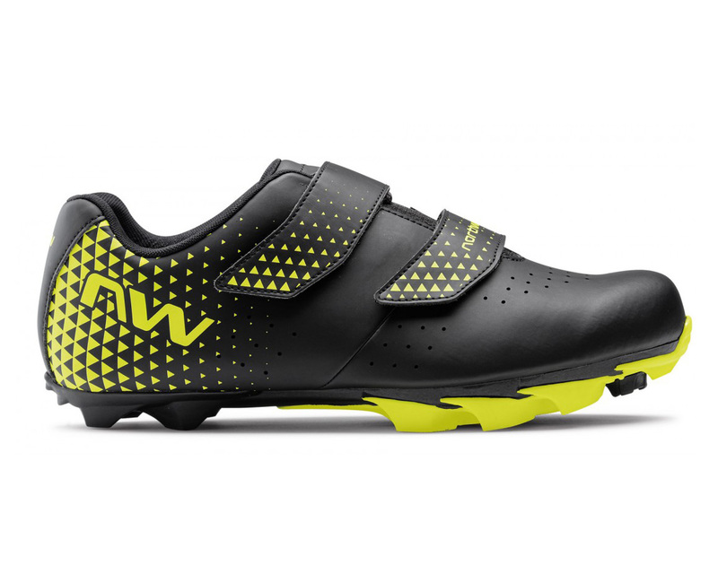 Northwave tretry SPIKE 3 black/yellow fluo